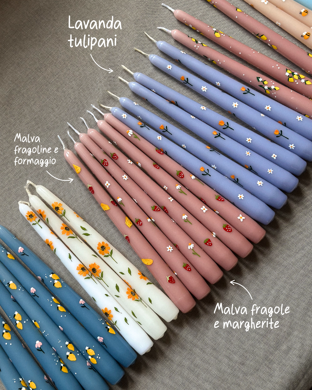 Candele primaverili🍓💐