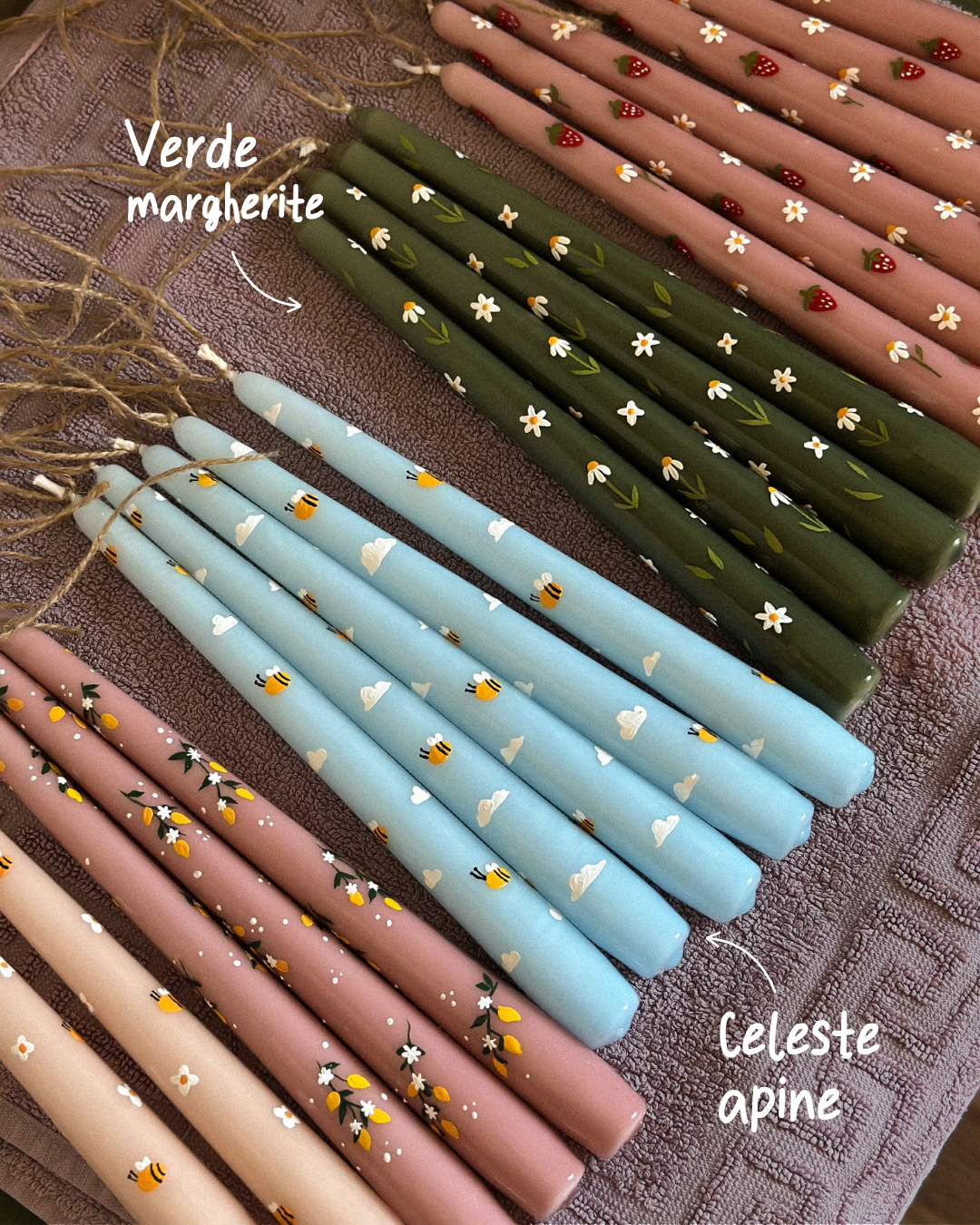 Candele primaverili🍓💐
